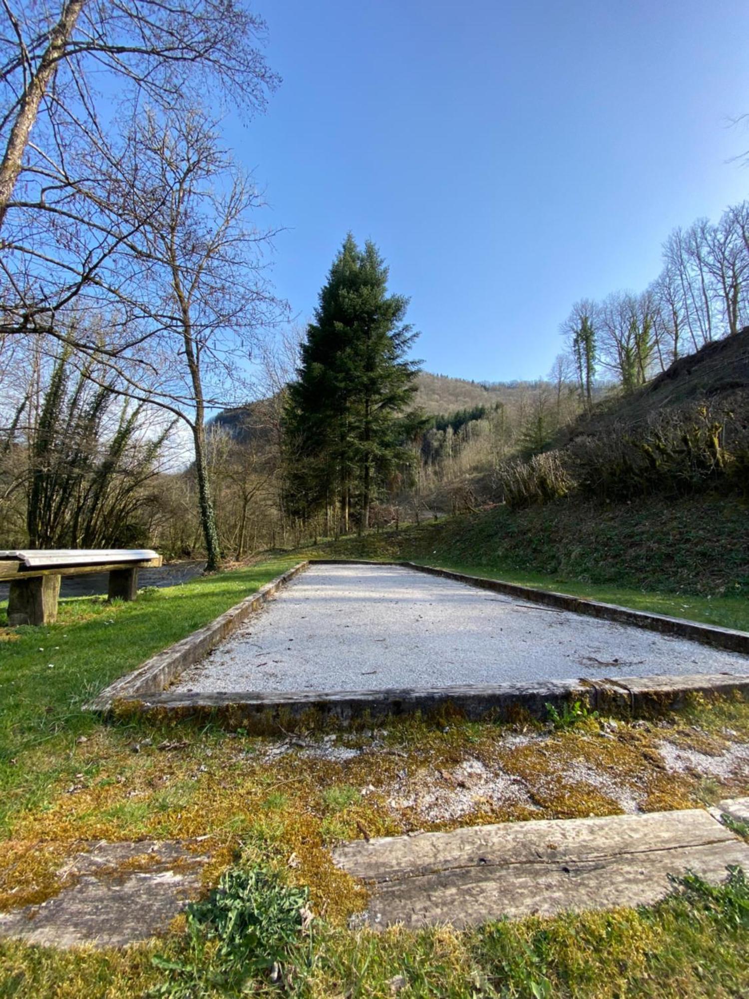 Chalet Gite L'Arcange 3 Chambres Au Calme Franche Comte Bord De Riviere Peche Sur Place Nans-sous-Sainte-Anne Exterior foto